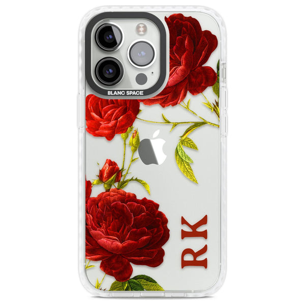 Personalised Red Roses