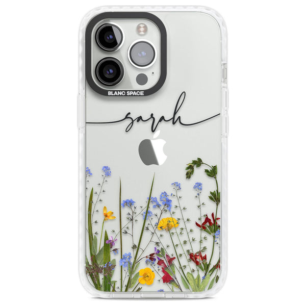 Personalised Wildflower Script