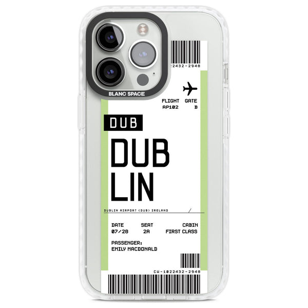 Personalised Dublin Boarding Pass