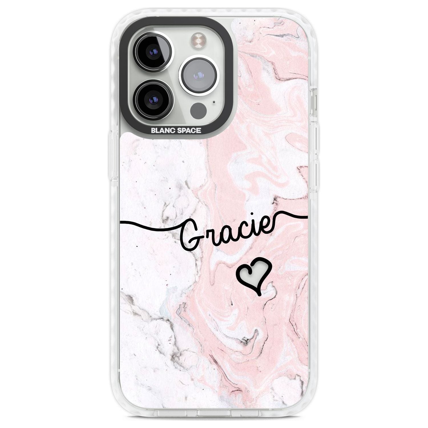 Personalised Pink Marble