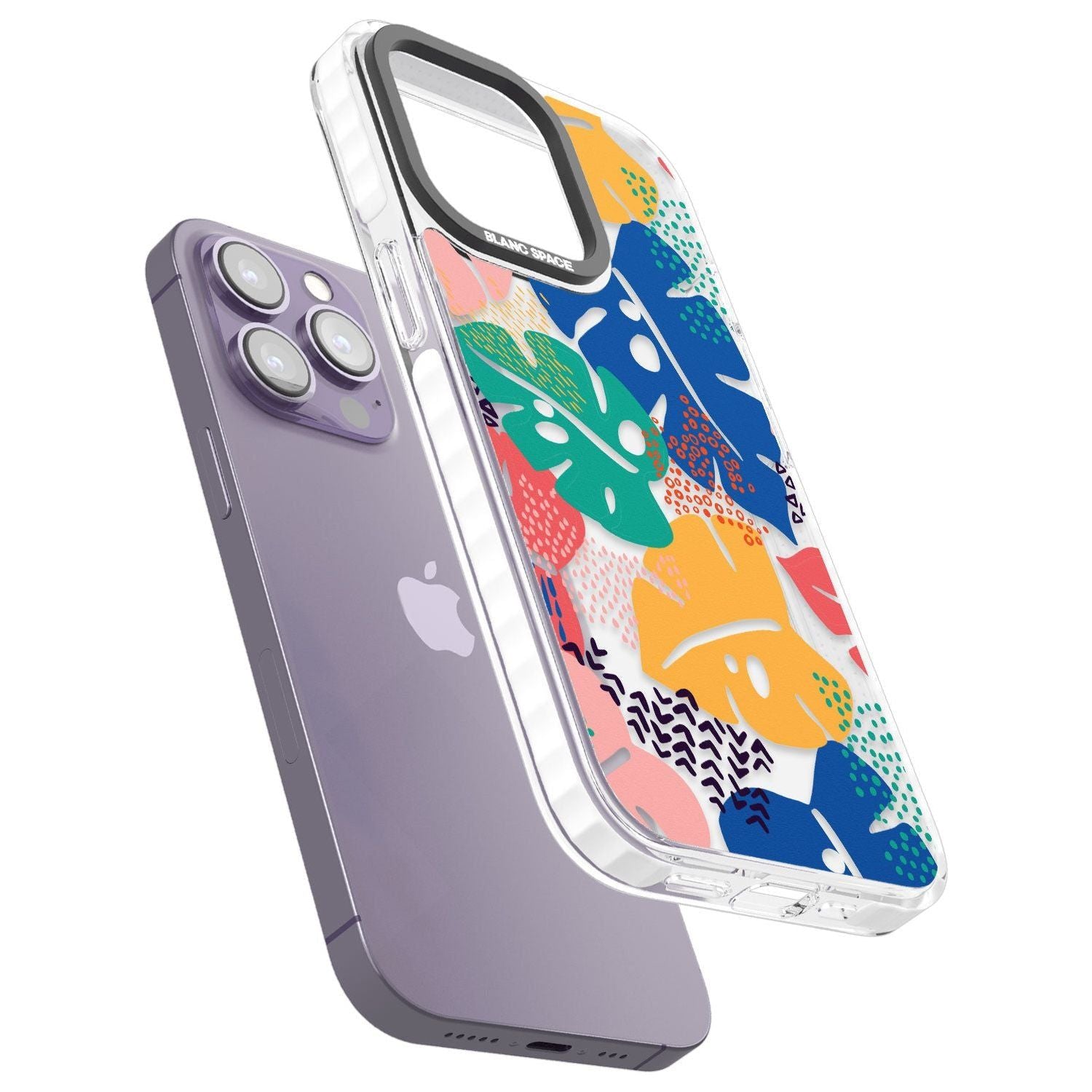 Abstract LeavesPhone Case for iPhone 14 Pro