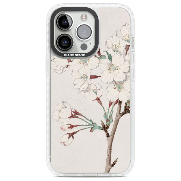 Vintage Japanese White Blossoms