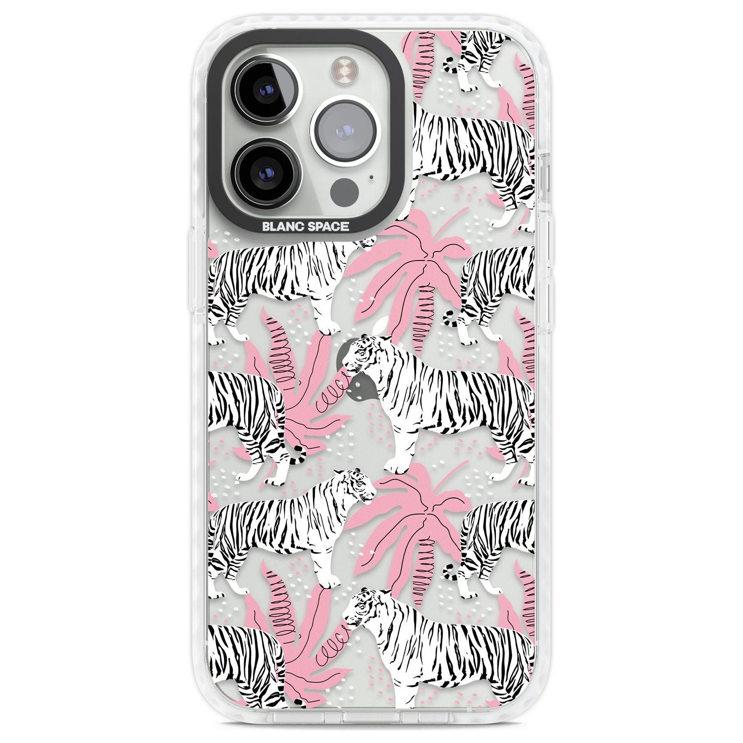 Pink & White Tropical Tigers