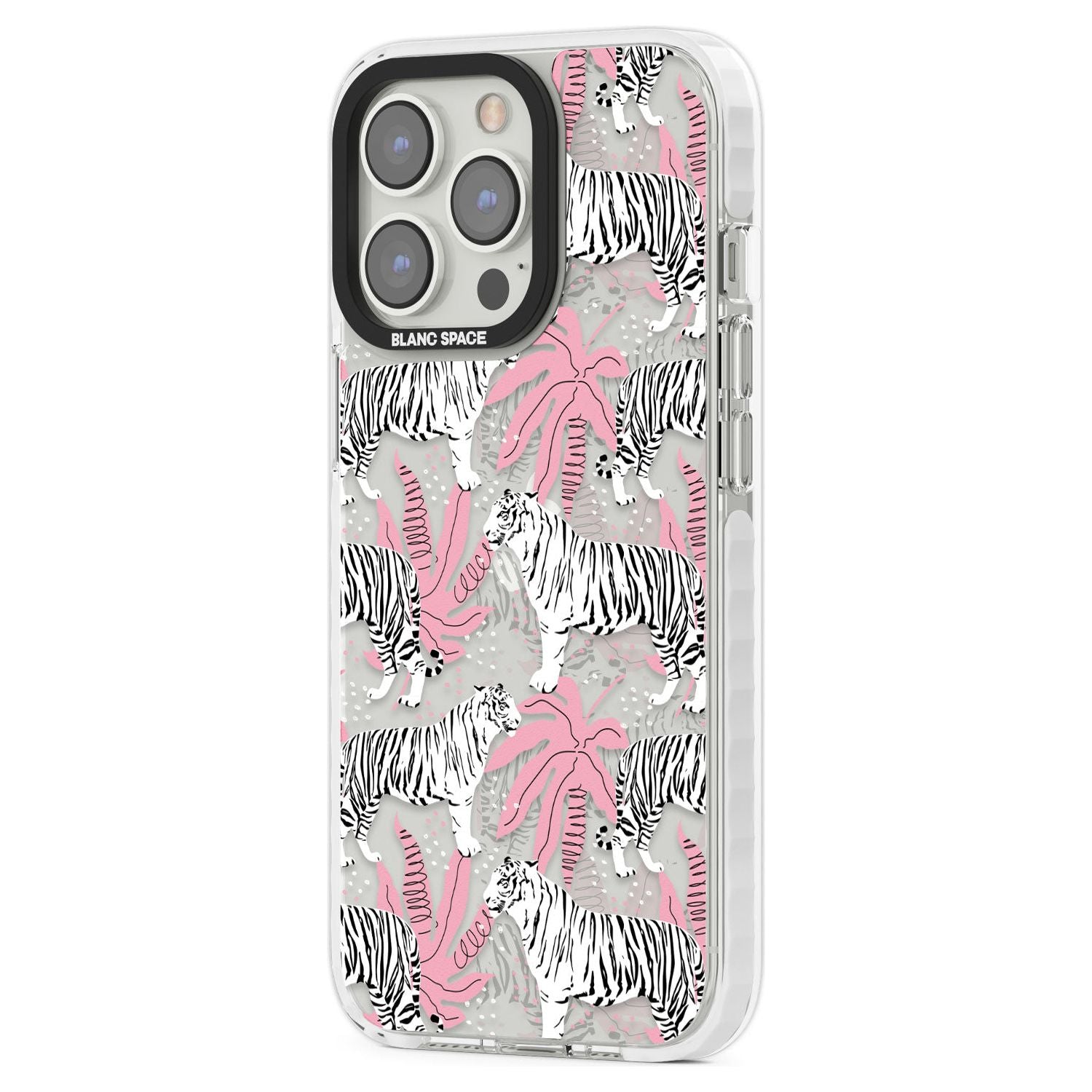 Pink & White Tropical Tigers