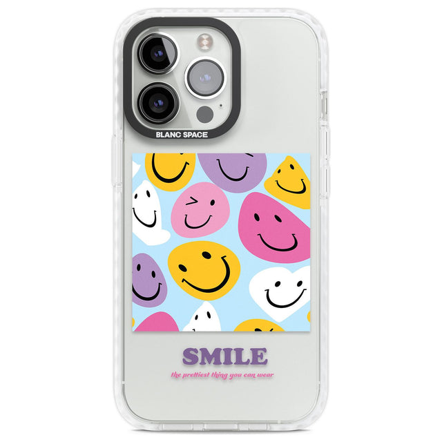 A Smile Phone Case iPhone 13 Pro / Impact Case,iPhone 14 Pro / Impact Case,iPhone 15 Pro Max / Impact Case,iPhone 15 Pro / Impact Case Blanc Space