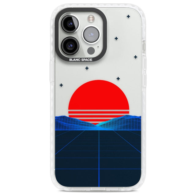 Japanese Sunset Vaporwave Phone Case iPhone 13 Pro / Impact Case,iPhone 14 Pro / Impact Case,iPhone 15 Pro Max / Impact Case,iPhone 15 Pro / Impact Case Blanc Space