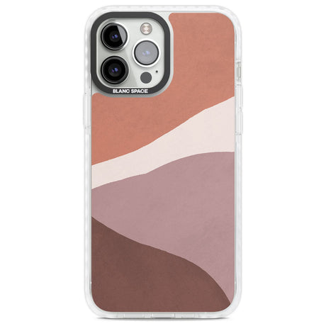 Lush Abstract Watercolour Design #2 Phone Case iPhone 13 Pro Max / Impact Case,iPhone 14 Pro Max / Impact Case Blanc Space