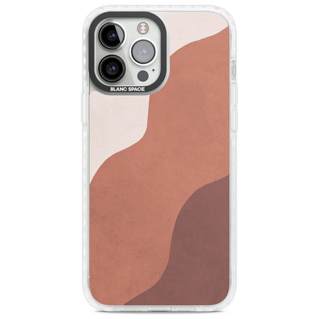 Lush Abstract Watercolour Design #3 Phone Case iPhone 13 Pro Max / Impact Case,iPhone 14 Pro Max / Impact Case Blanc Space