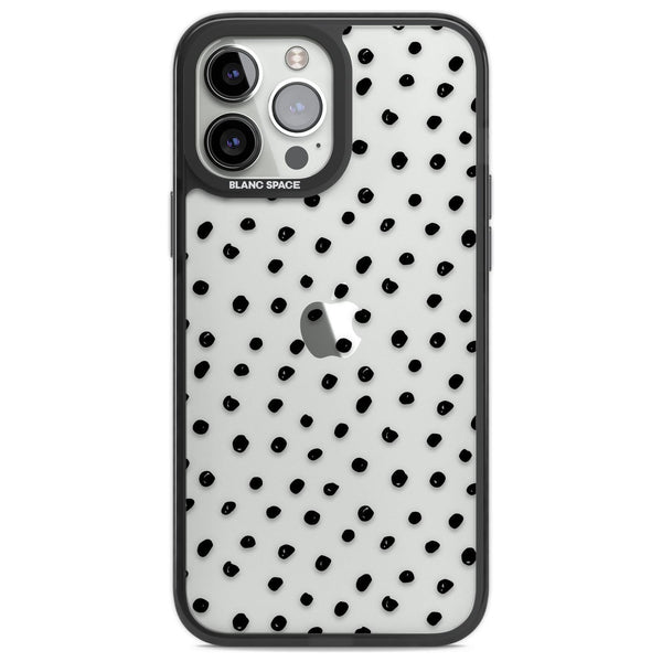 Messy Black Dot Pattern
