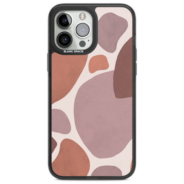 Lush Abstract Watercolour Phone Case iPhone 13 Pro Max / Black Impact Case,iPhone 14 Pro Max / Black Impact Case Blanc Space