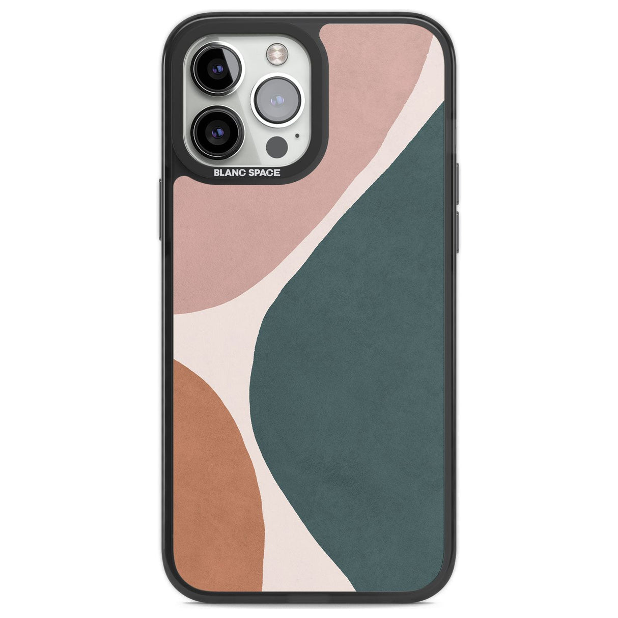 Lush Abstract Watercolour Design #8 Phone Case iPhone 14 Pro Max / Black Impact Case,iPhone 13 Pro Max / Black Impact Case Blanc Space