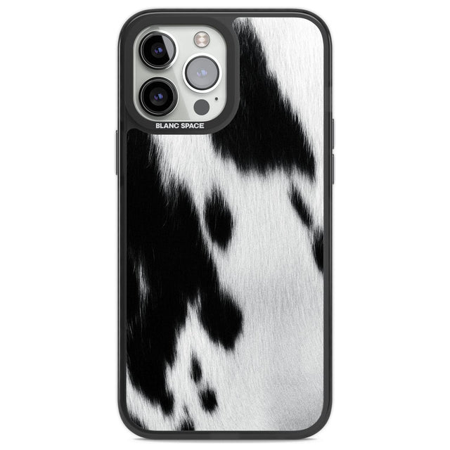 Designer Fashion Cowhide Phone Case iPhone 14 Pro Max / Black Impact Case,iPhone 13 Pro Max / Black Impact Case Blanc Space