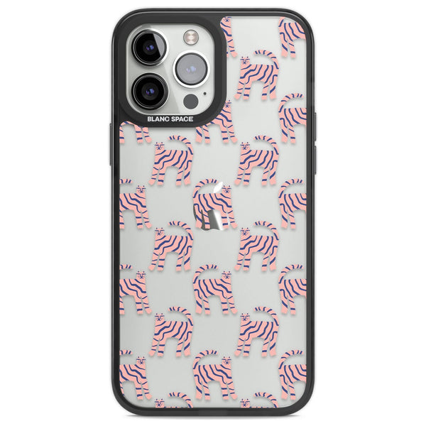 Pink And Blue Cat Pattern
