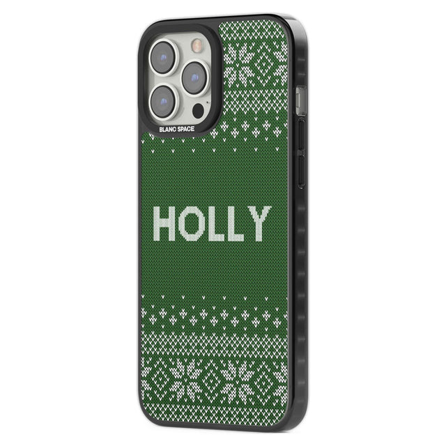 Personalised Green Christmas Knitted Jumper Custom Phone Case iPhone 15 Pro Max / Black Impact Case,iPhone 15 Plus / Black Impact Case,iPhone 15 Pro / Black Impact Case,iPhone 15 / Black Impact Case,iPhone 15 Pro Max / Impact Case,iPhone 15 Plus / Impact Case,iPhone 15 Pro / Impact Case,iPhone 15 / Impact Case,iPhone 15 Pro Max / Magsafe Black Impact Case,iPhone 15 Plus / Magsafe Black Impact Case,iPhone 15 Pro / Magsafe Black Impact Case,iPhone 15 / Magsafe Black Impact Case,iPhone 14 Pro Max / Black Impac