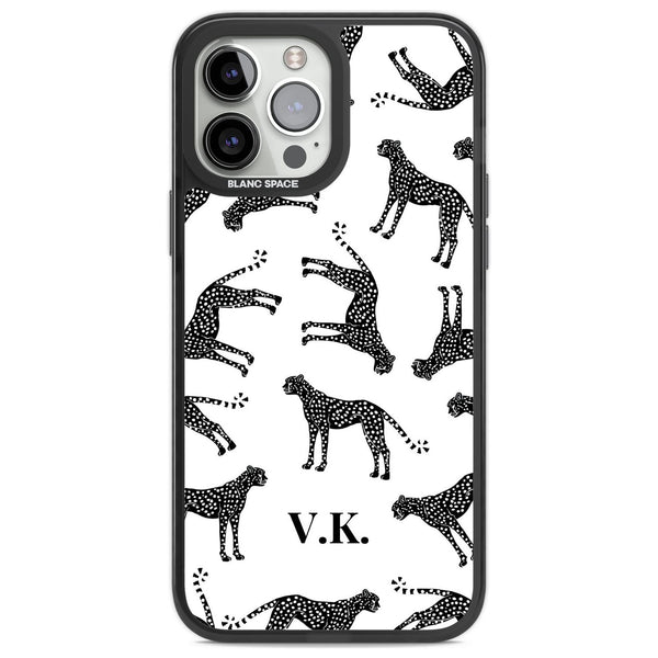 Personalised Monochrome Cheetahs