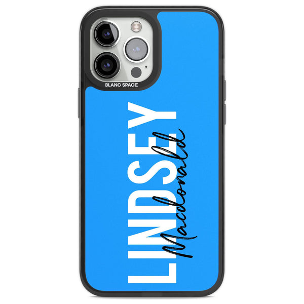 Personalised Bold Name: Blue