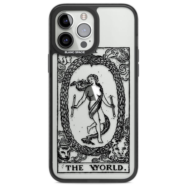 Personalised The World Tarot Card (Clear)