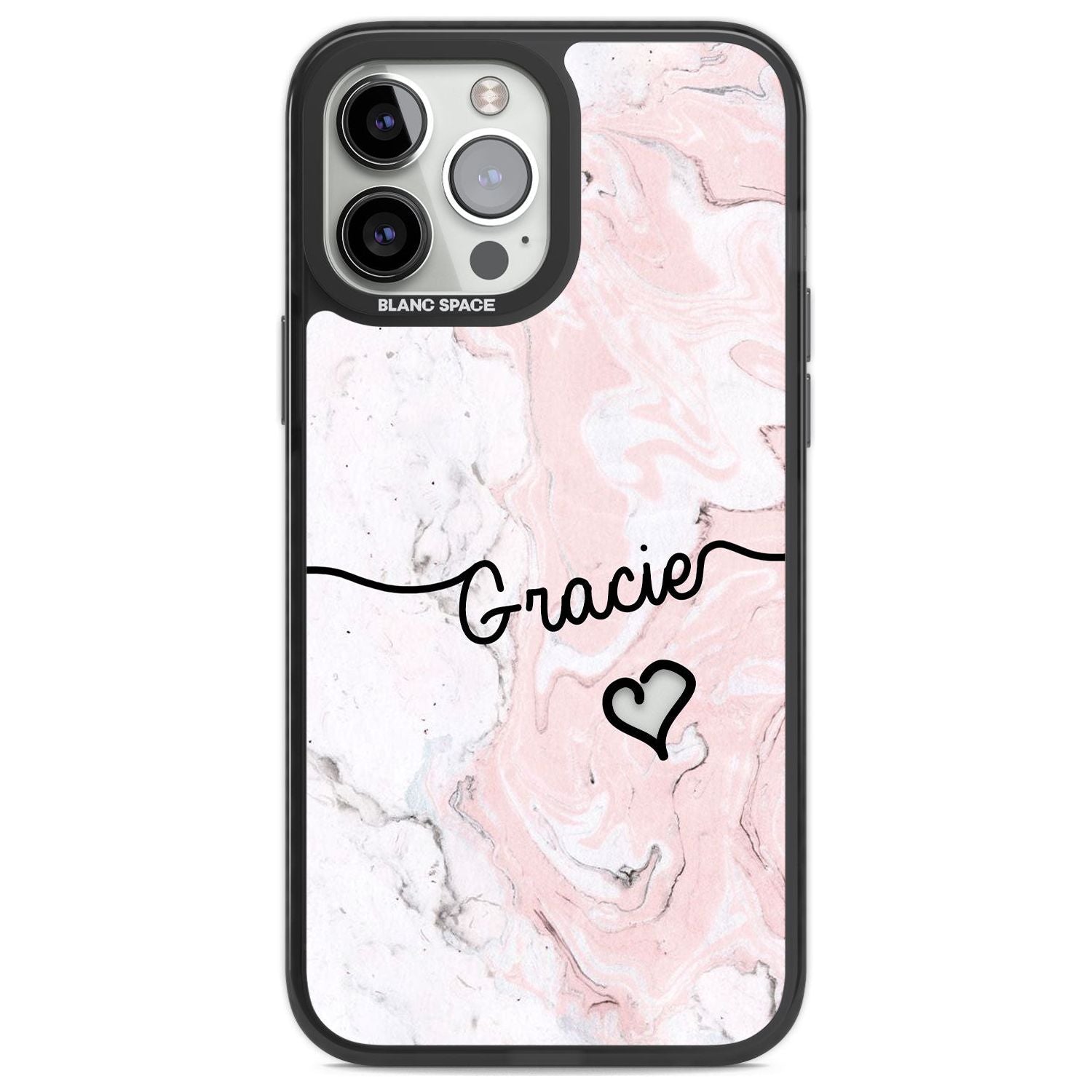 Personalised Pink Marble