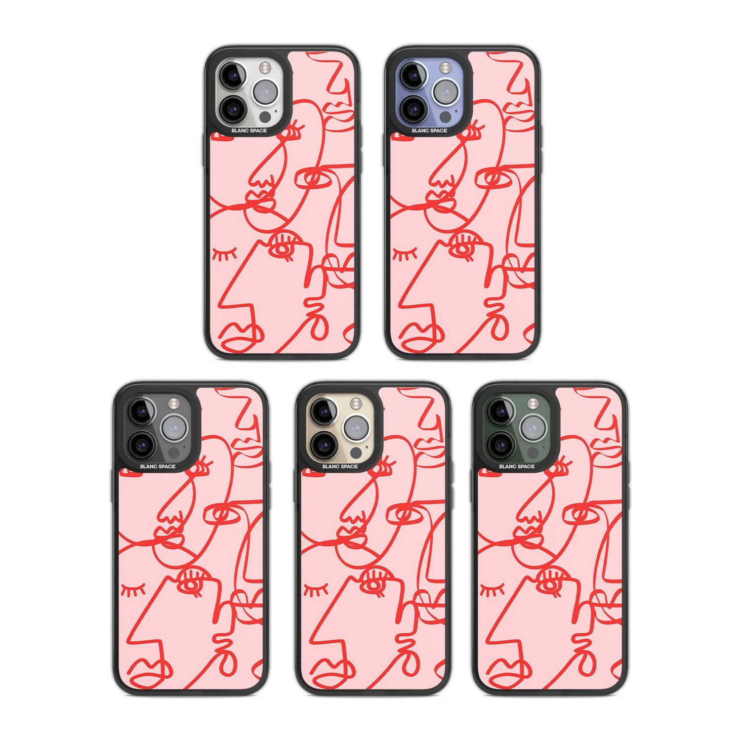 Abstract Continuous Line Faces Red on Pink Phone Case iPhone 15 Pro Max / Black Impact Case,iPhone 15 Plus / Black Impact Case,iPhone 15 Pro / Black Impact Case,iPhone 15 / Black Impact Case,iPhone 15 Pro Max / Impact Case,iPhone 15 Plus / Impact Case,iPhone 15 Pro / Impact Case,iPhone 15 / Impact Case,iPhone 15 Pro Max / Magsafe Black Impact Case,iPhone 15 Plus / Magsafe Black Impact Case,iPhone 15 Pro / Magsafe Black Impact Case,iPhone 15 / Magsafe Black Impact Case,iPhone 14 Pro Max / Black Impact Case,i
