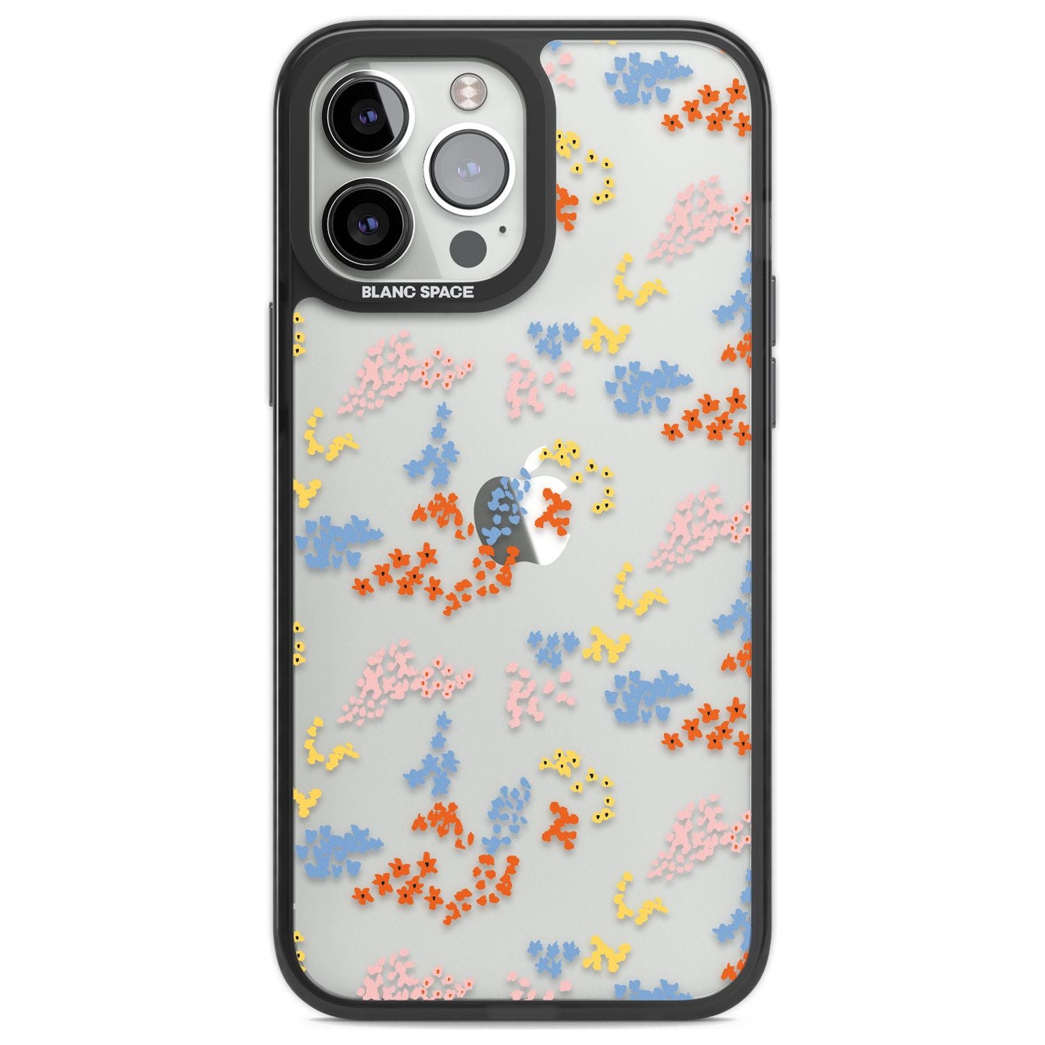 Floral Confetti: Transparent Delight