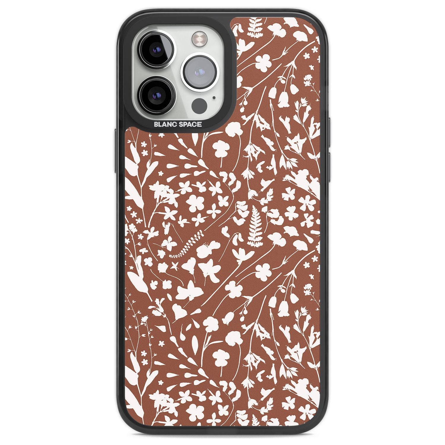 Wildflower Cluster On Terracotta