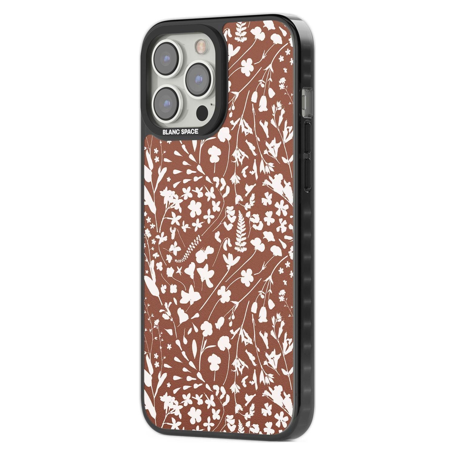 Wildflower Cluster On Terracotta