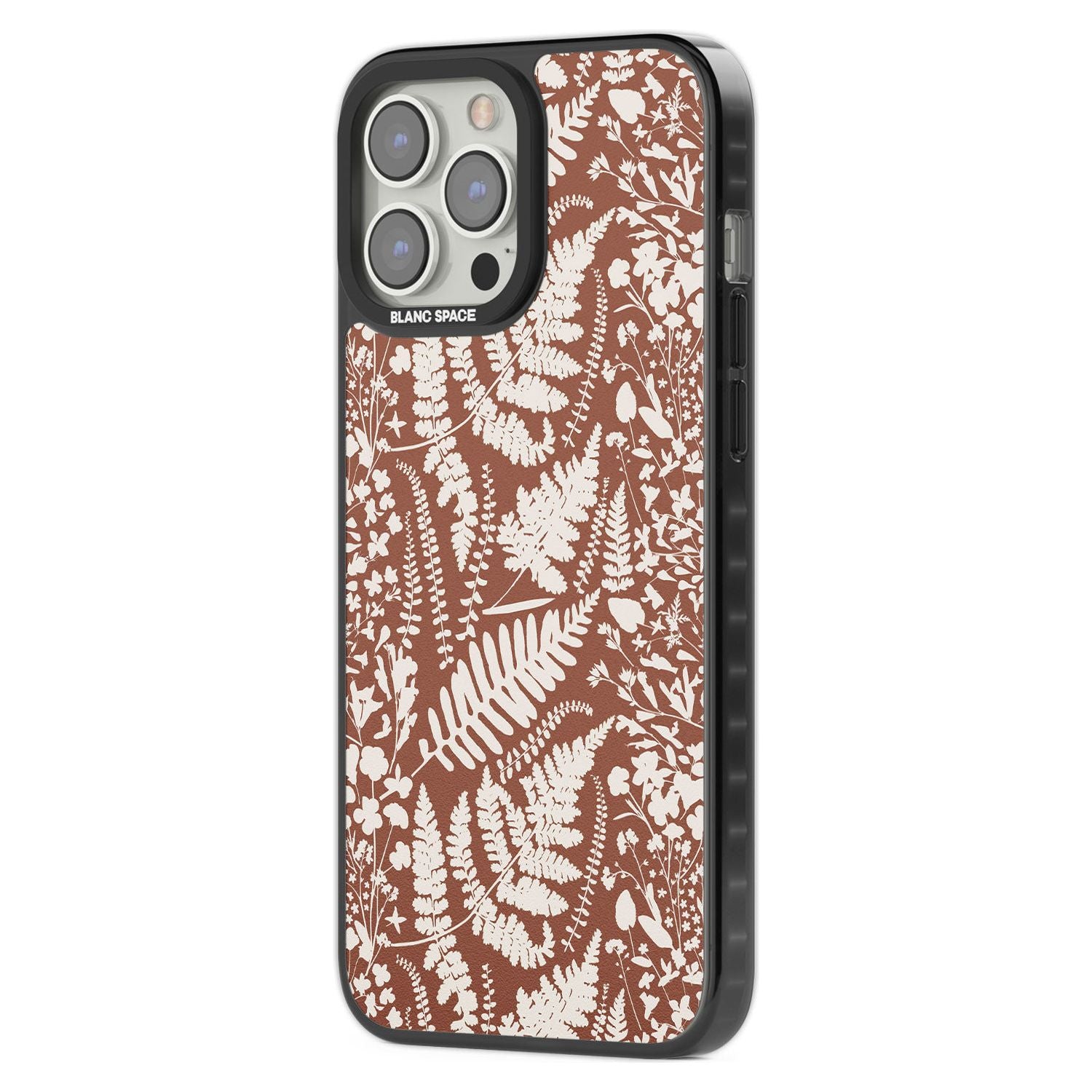 Wildflowers And Ferns On Terracotta