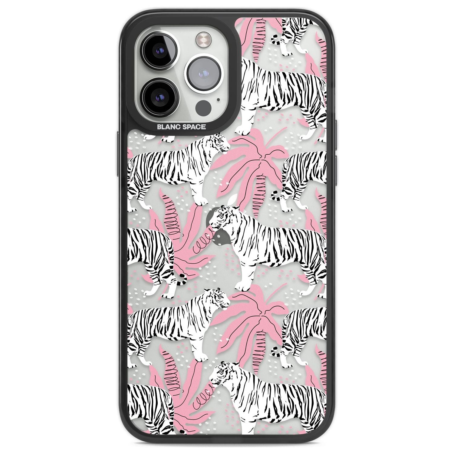 Pink & White Tropical Tigers