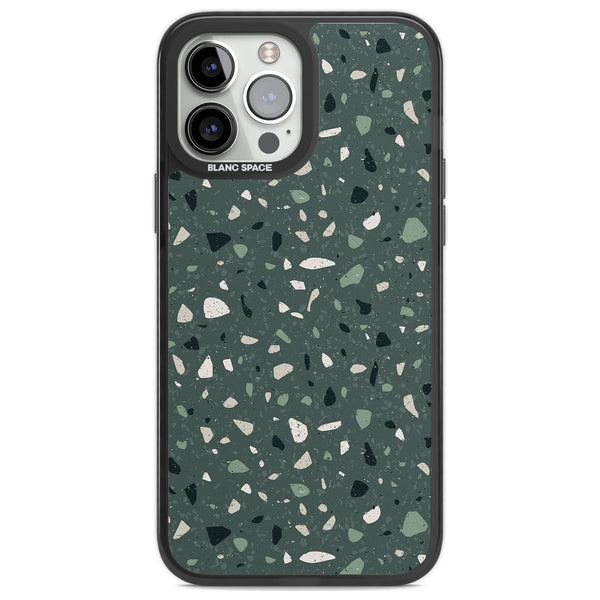 Green & Cream Terrazzo Pattern