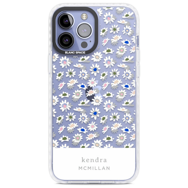 Personalised Grey & White Daisies