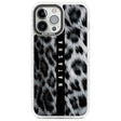 Personalised Snow Leopard Print Custom Phone Case iPhone 13 Pro Max / Impact Case,iPhone 14 Pro Max / Impact Case Blanc Space