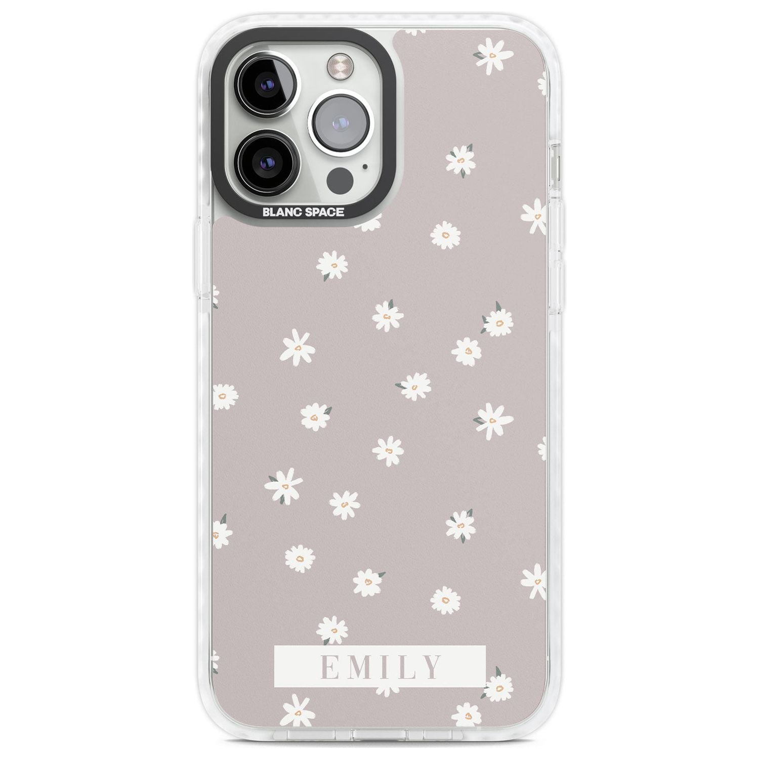 Personalised Dusty Rose Personalised Custom Phone Case iPhone 13 Pro Max / Impact Case,iPhone 14 Pro Max / Impact Case Blanc Space