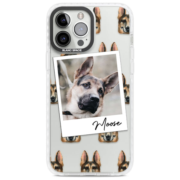 Personalised German Shepherd Instant Camera Photo