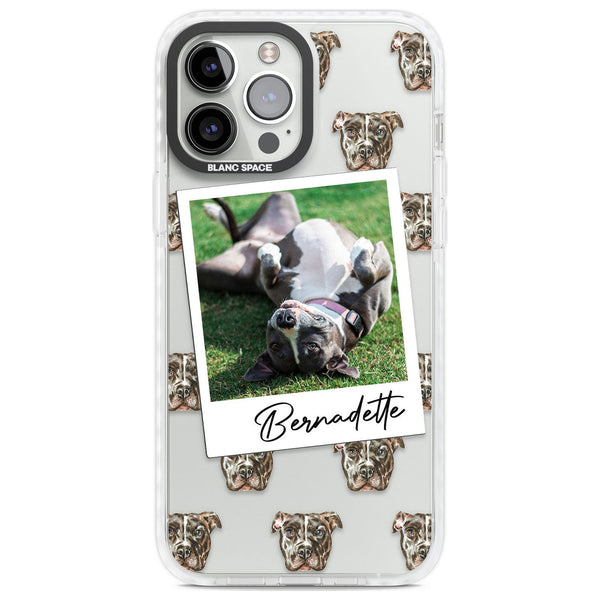 Personalised Staffordshire Bull Terrier Instant Camera Photo