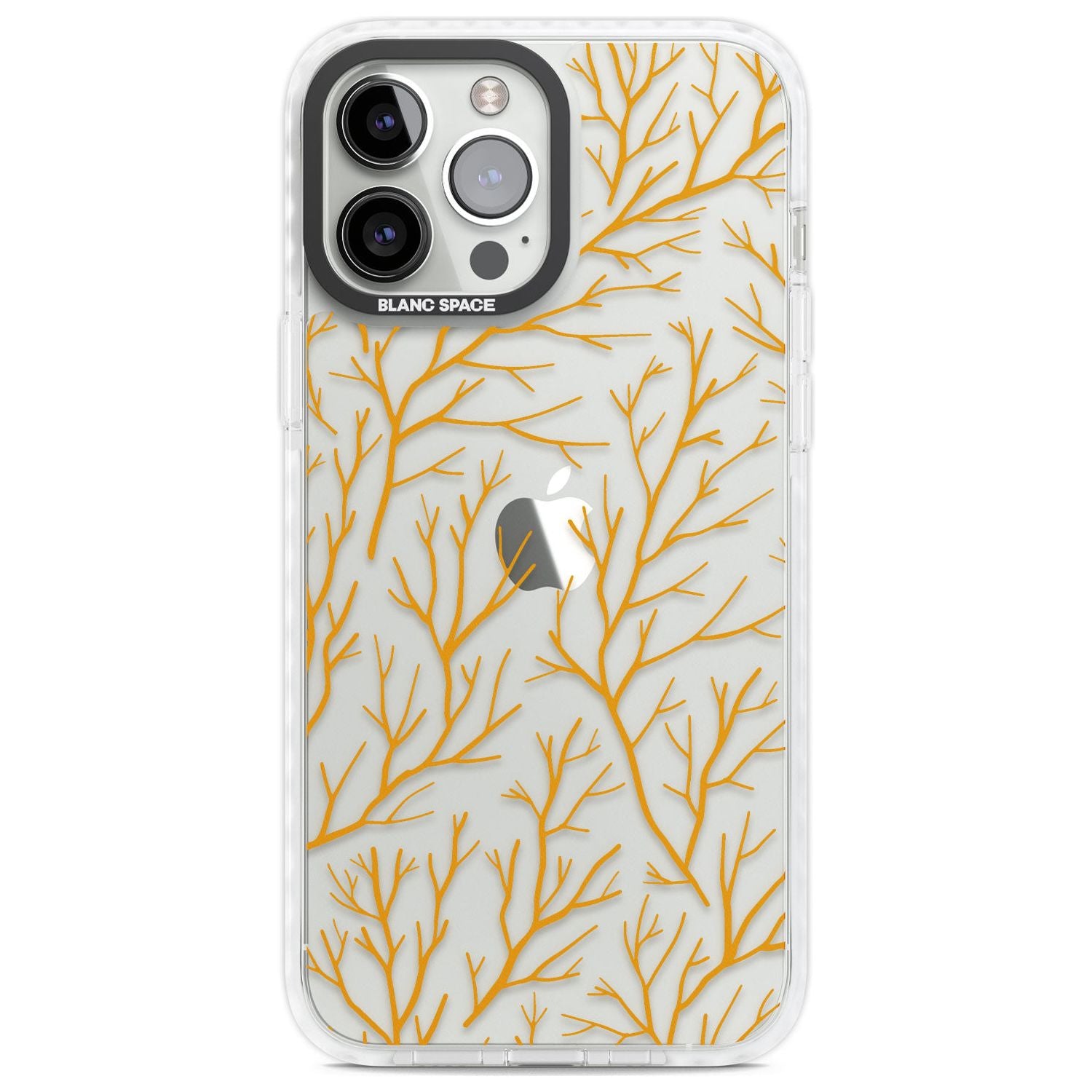 Personalised Bramble Branches Pattern Custom Phone Case iPhone 13 Pro Max / Impact Case,iPhone 14 Pro Max / Impact Case Blanc Space