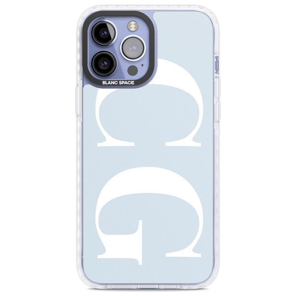 Personalised White & Blue Letters