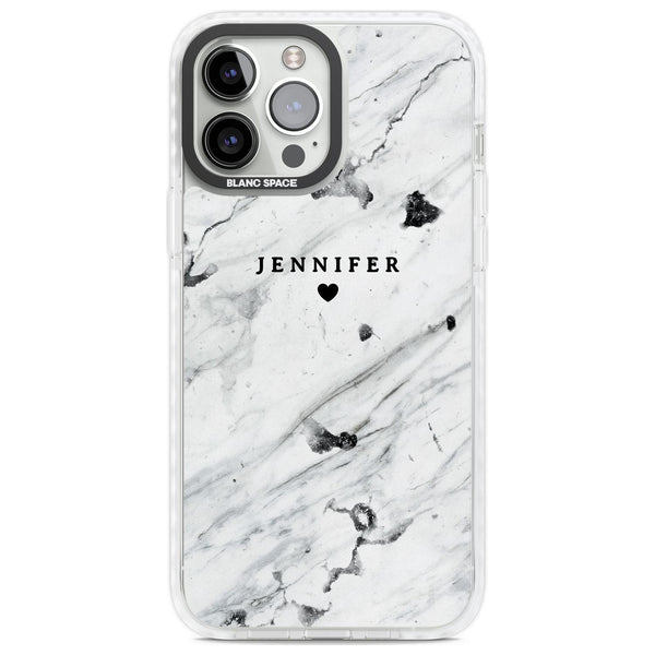 Personalised Marble Heart
