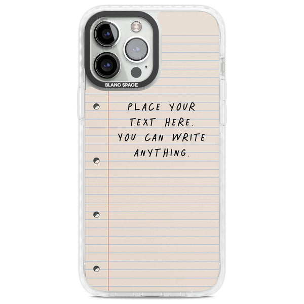 Personalised Lined Paper