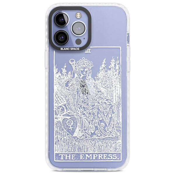 Personalised The Empress Tarot Card (White)