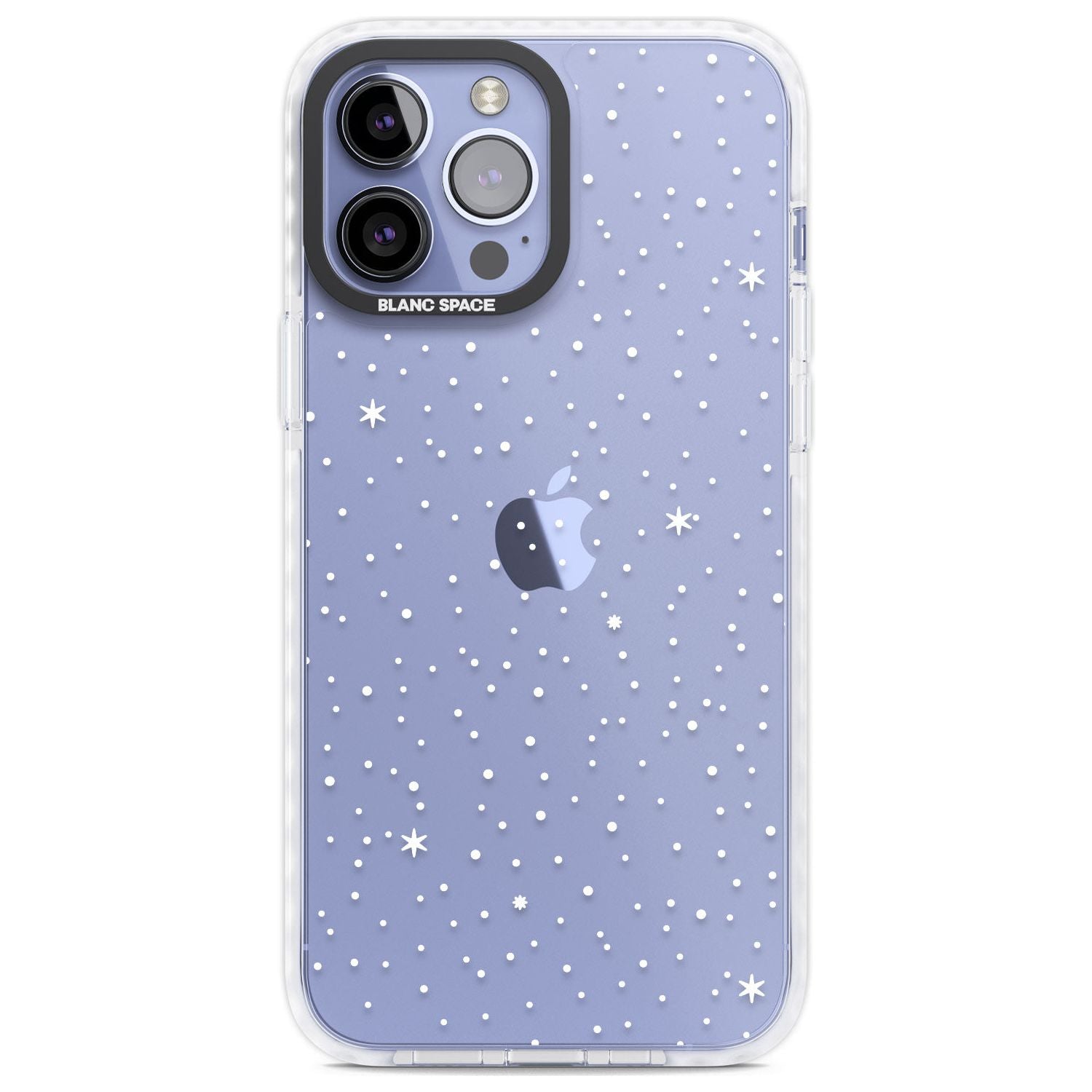 Celestial Starry Sky White Phone Case iPhone 13 Pro Max / Impact Case,iPhone 14 Pro Max / Impact Case Blanc Space