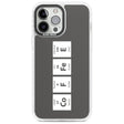 Coffee Element (Grey) Phone Case iPhone 13 Pro Max / Impact Case,iPhone 14 Pro Max / Impact Case Blanc Space