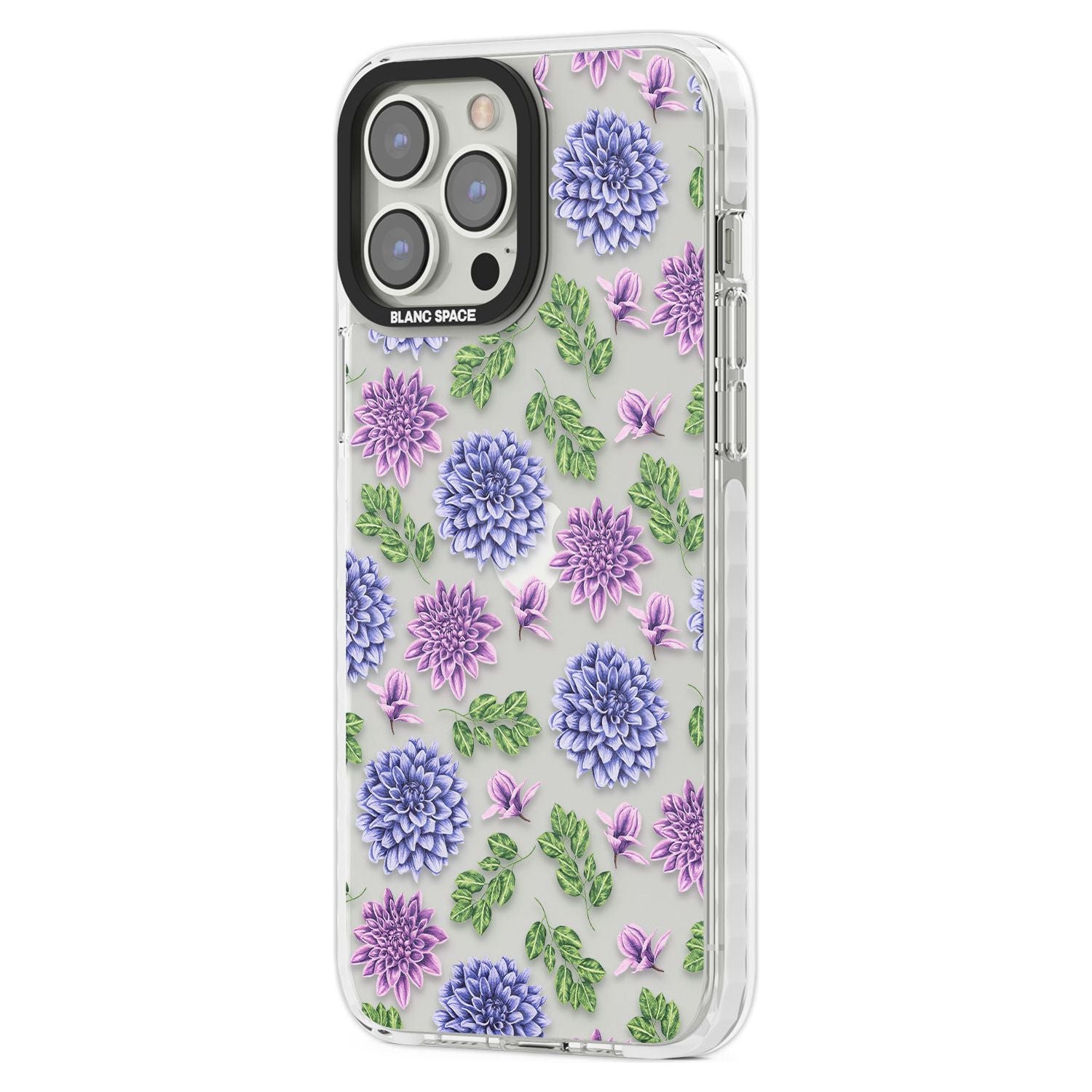 Purple Dahlias Floral