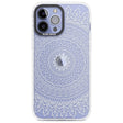 Large White Mandala Design Phone Case iPhone 13 Pro Max / Impact Case,iPhone 14 Pro Max / Impact Case Blanc Space