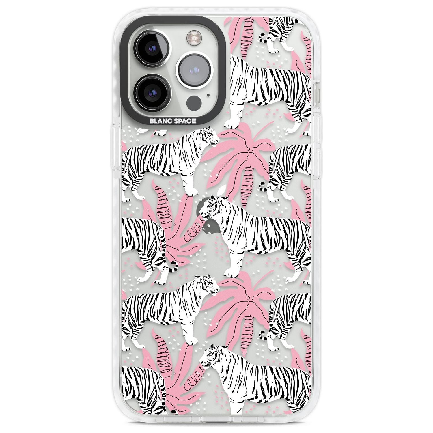 Pink & White Tropical Tigers