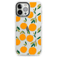 Oranges Pattern Phone Case iPhone 13 Pro Max / Impact Case,iPhone 14 Pro Max / Impact Case Blanc Space
