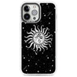 Mystic Sun Moon Phone Case iPhone 13 Pro Max / Impact Case,iPhone 14 Pro Max / Impact Case Blanc Space