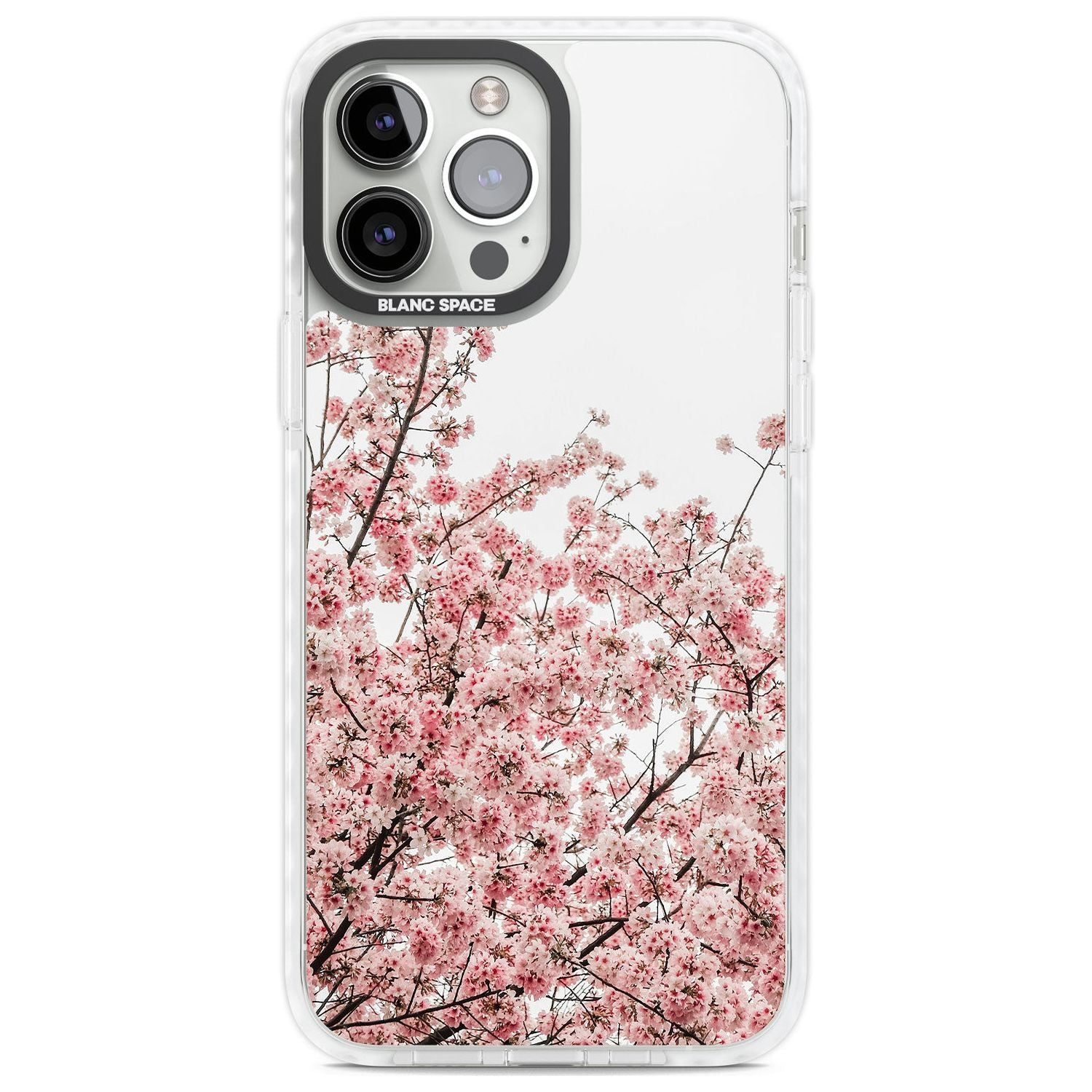 Cherry Blossoms - Real Floral Photographs Phone Case iPhone 13 Pro Max / Impact Case,iPhone 14 Pro Max / Impact Case Blanc Space
