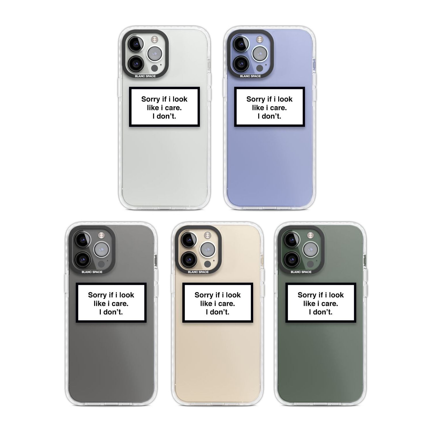 Sorry If I Look Like I Care