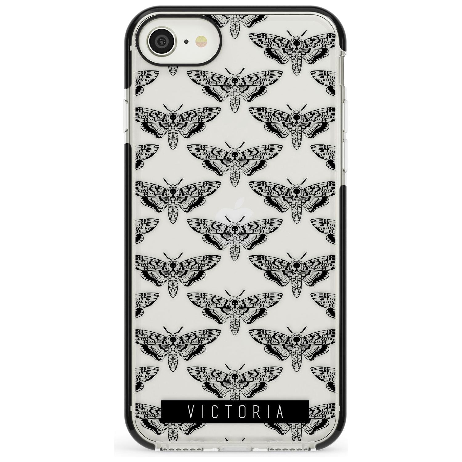 Customised Hawk Moth Pattern iPhone Case   Custom Phone Case - Case Warehouse