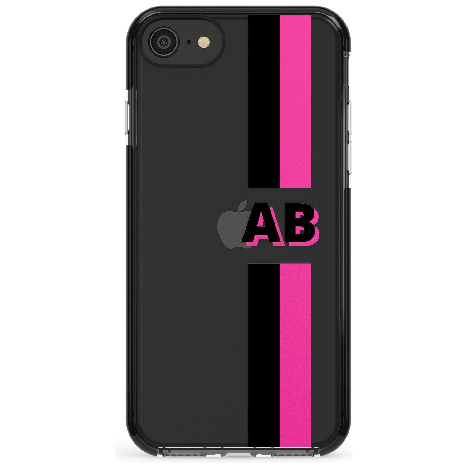 Custom Iphone Case 6D Pink Fade Impact Phone Case for iPhone SE 8 7 Plus